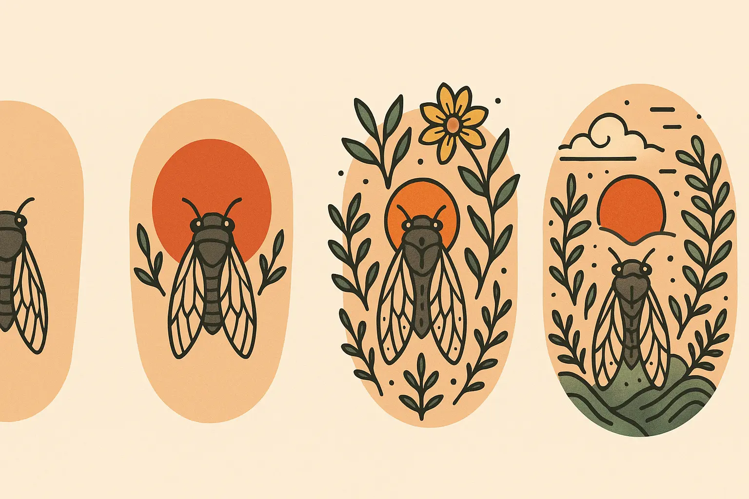 Lifestyle considerations for cicada tattoo placement and design choices