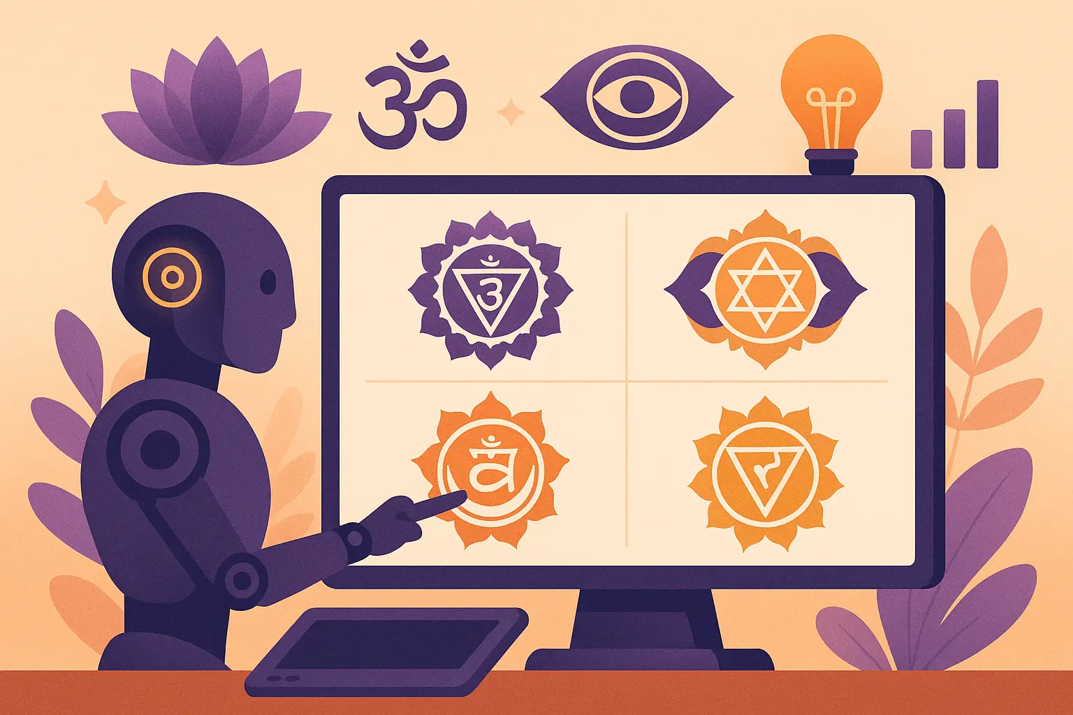 AI-powered chakra tattoo design generation