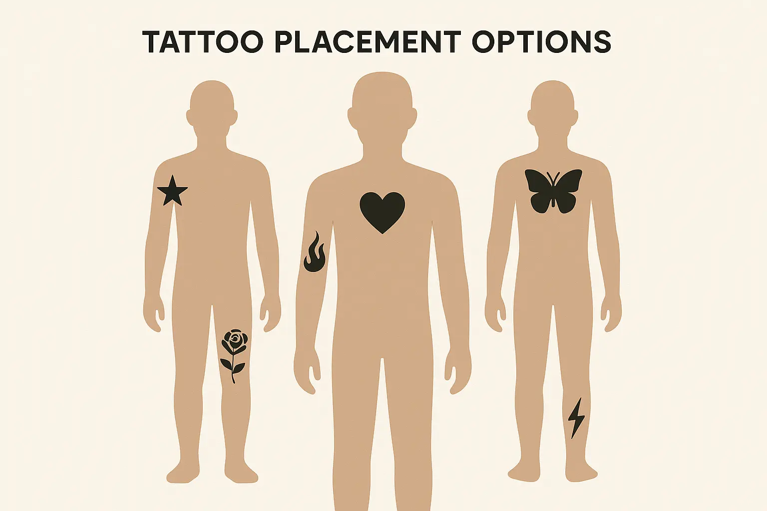Tattoo placement considerations chart