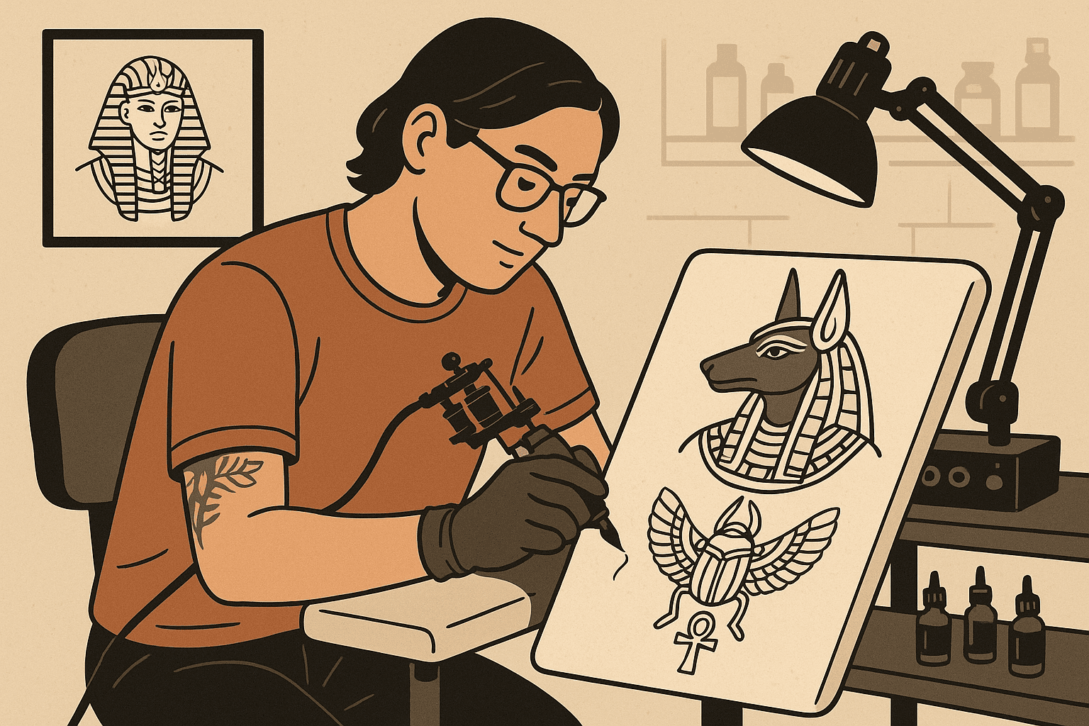 Egyptian tattoo selection guide