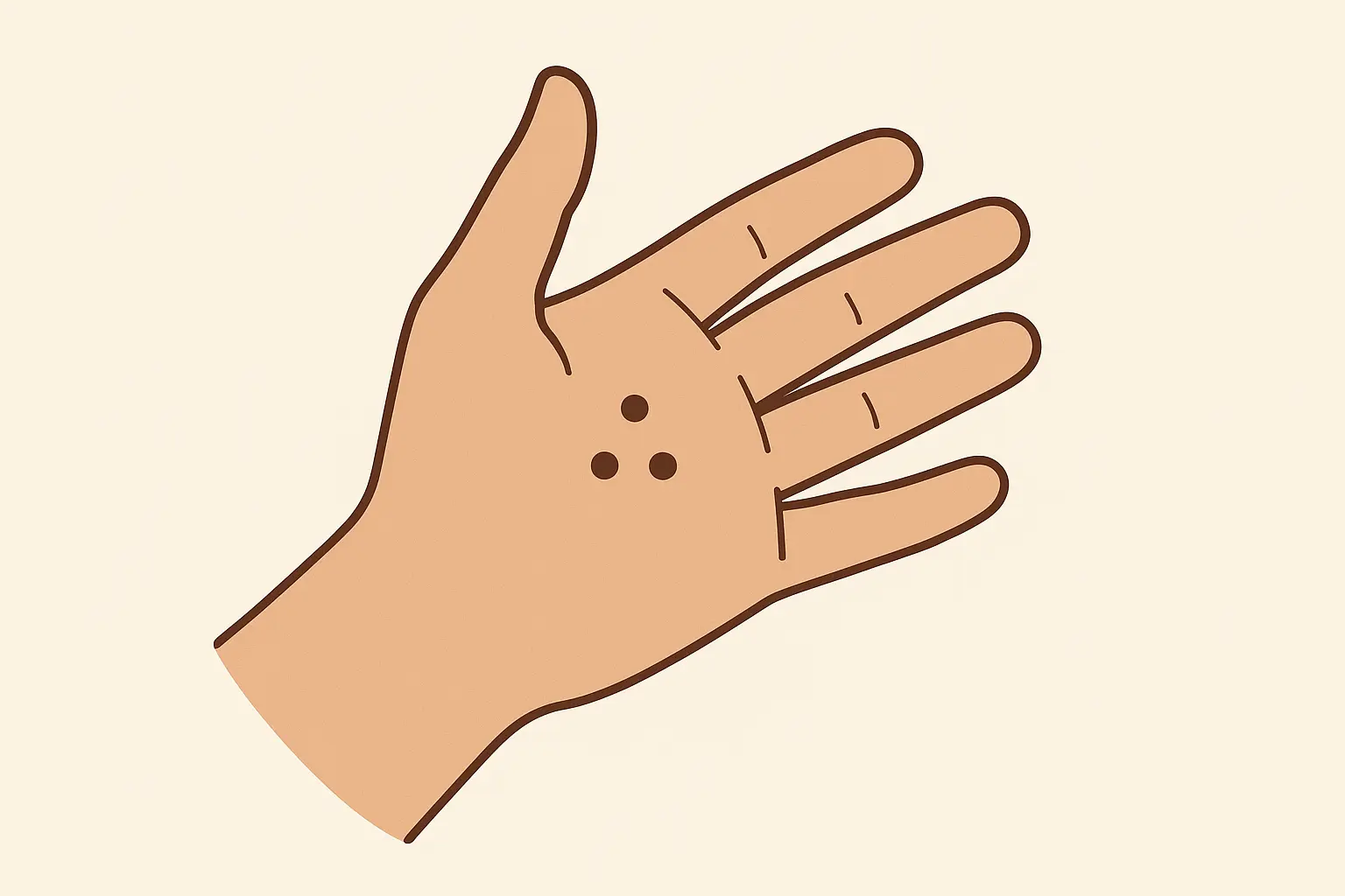 Three dots tattoo placement locations
