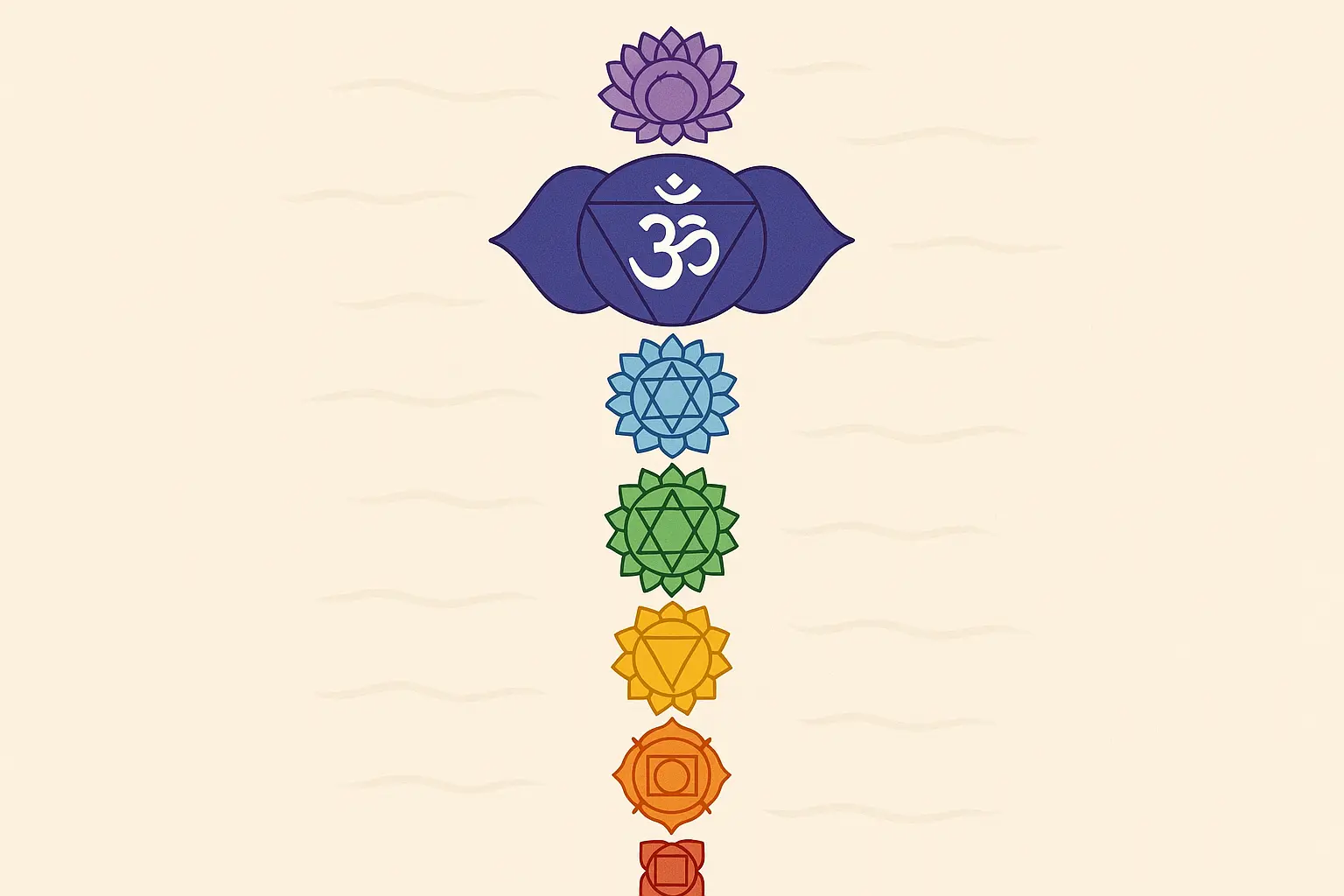 Chakra and energy-focused third eye tattoo designs