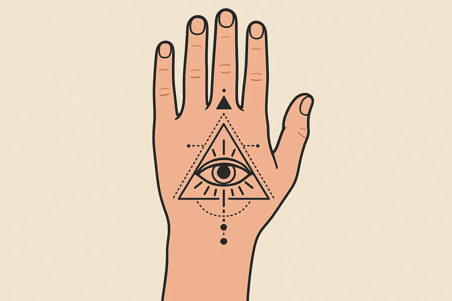 Large-scale third eye tattoo placement options