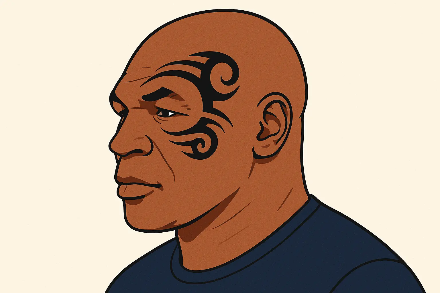 Mike Tyson face tattoo inspiration designs