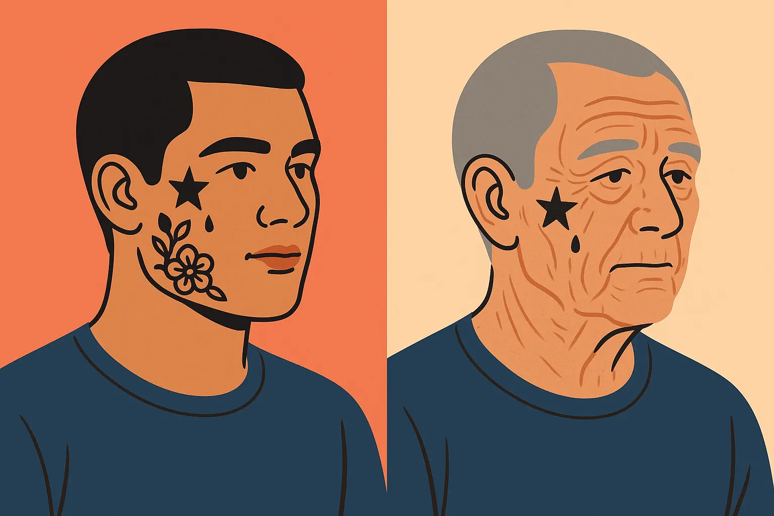 Face tattoo lifestyle matching guide