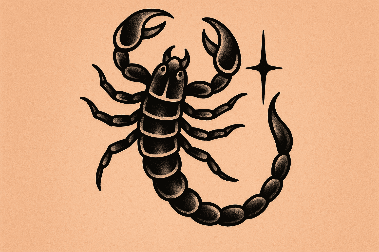 Final scorpion tattoo design examples