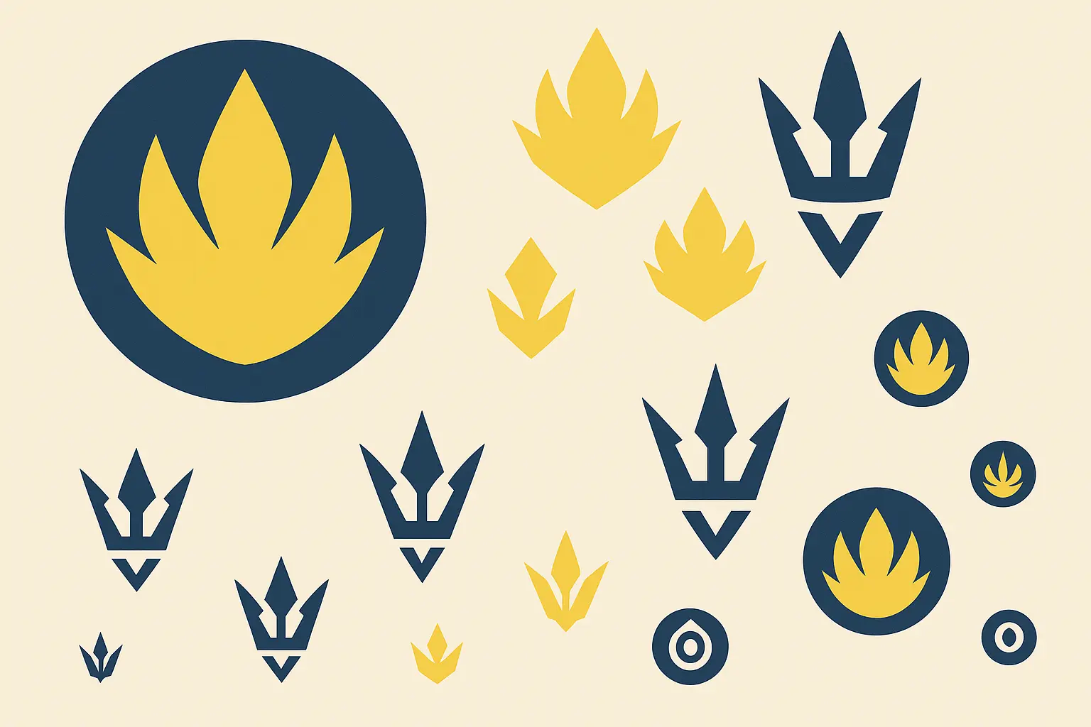 Vegeta symbol tattoo design with royal crest