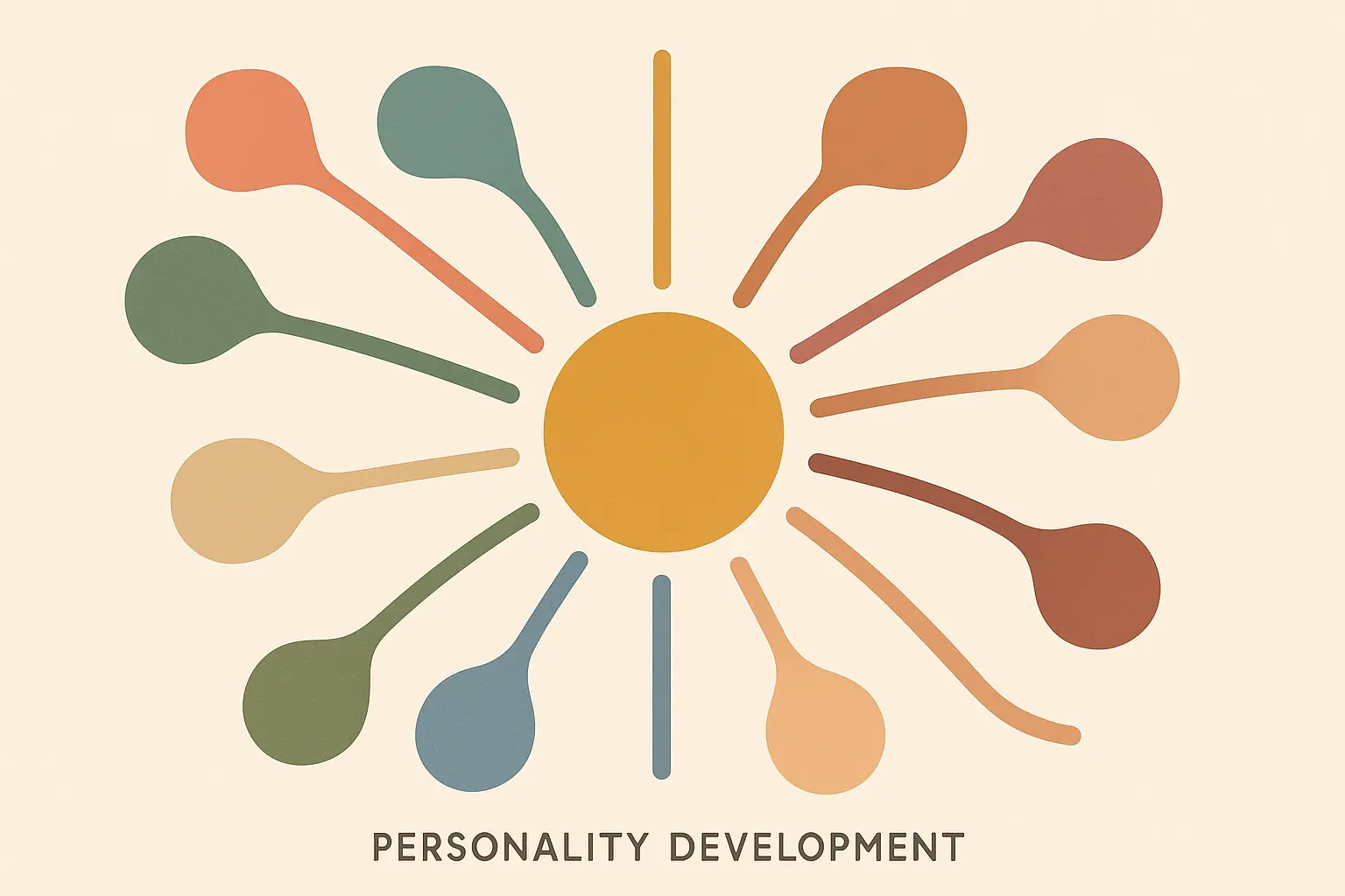 Psychological solar symbolism diagram