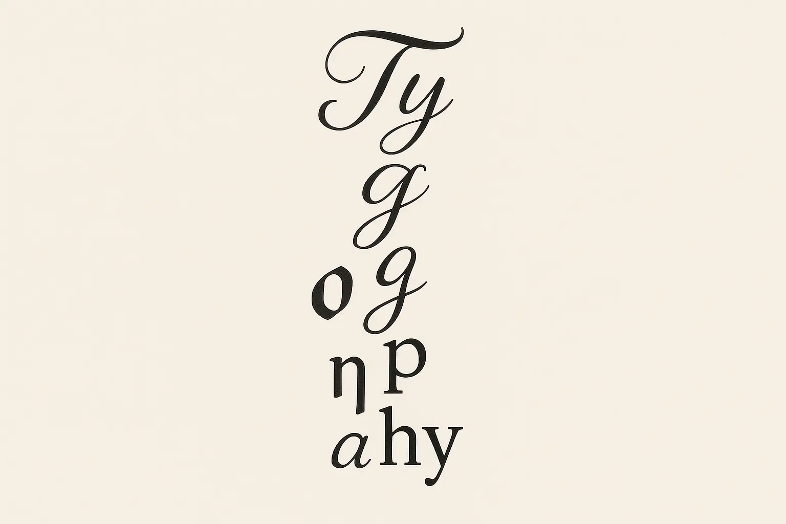 Foreign language spine tattoo script