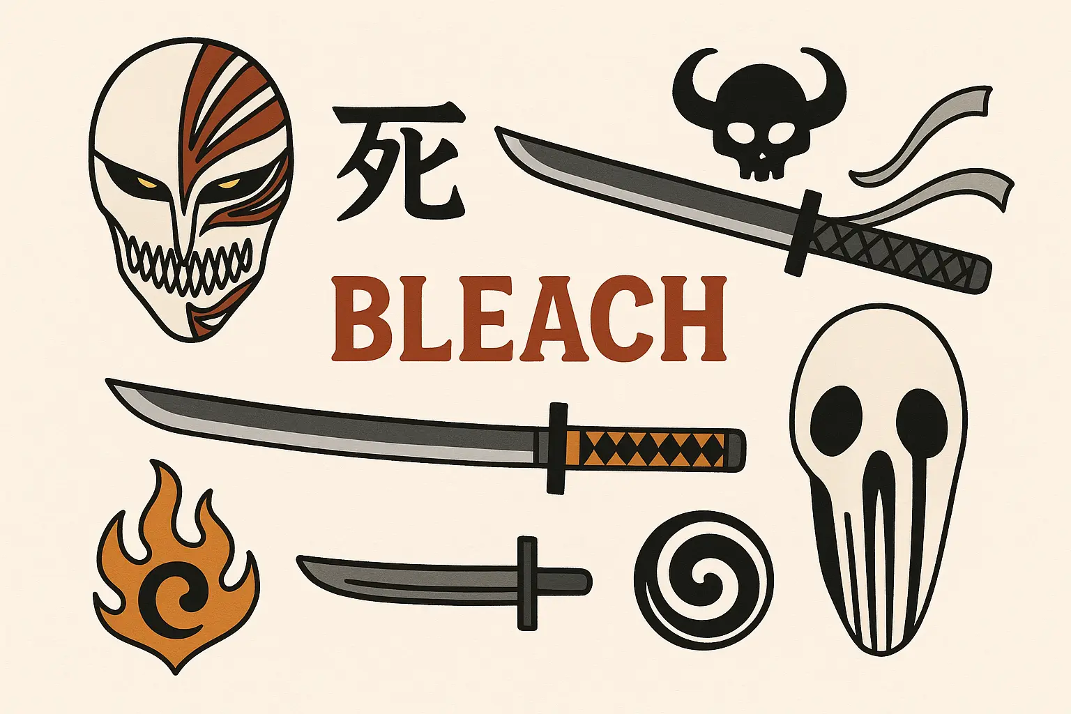 Bleach tattoo design considerations
