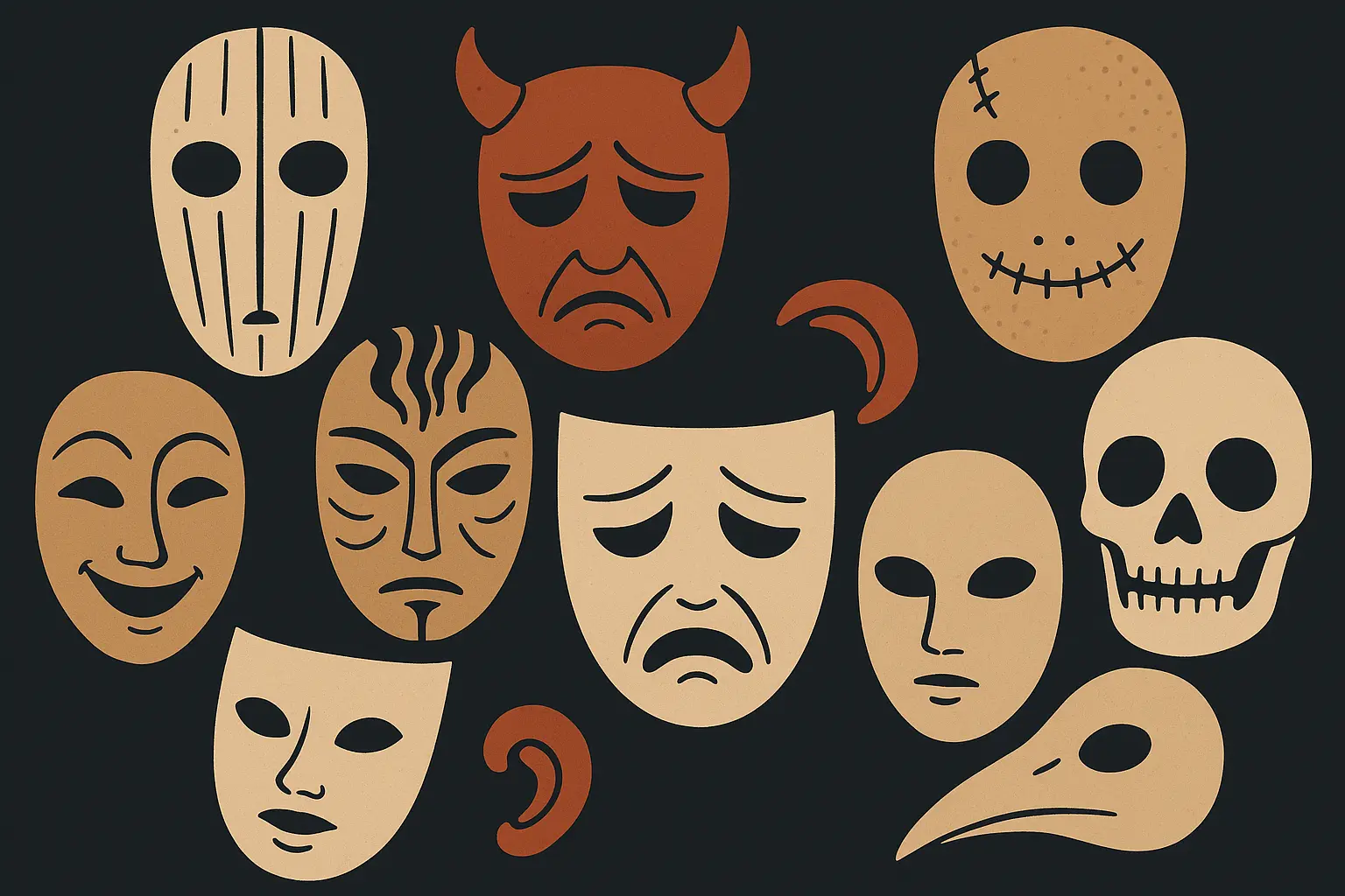 Hollow and Arrancar tattoo designs
