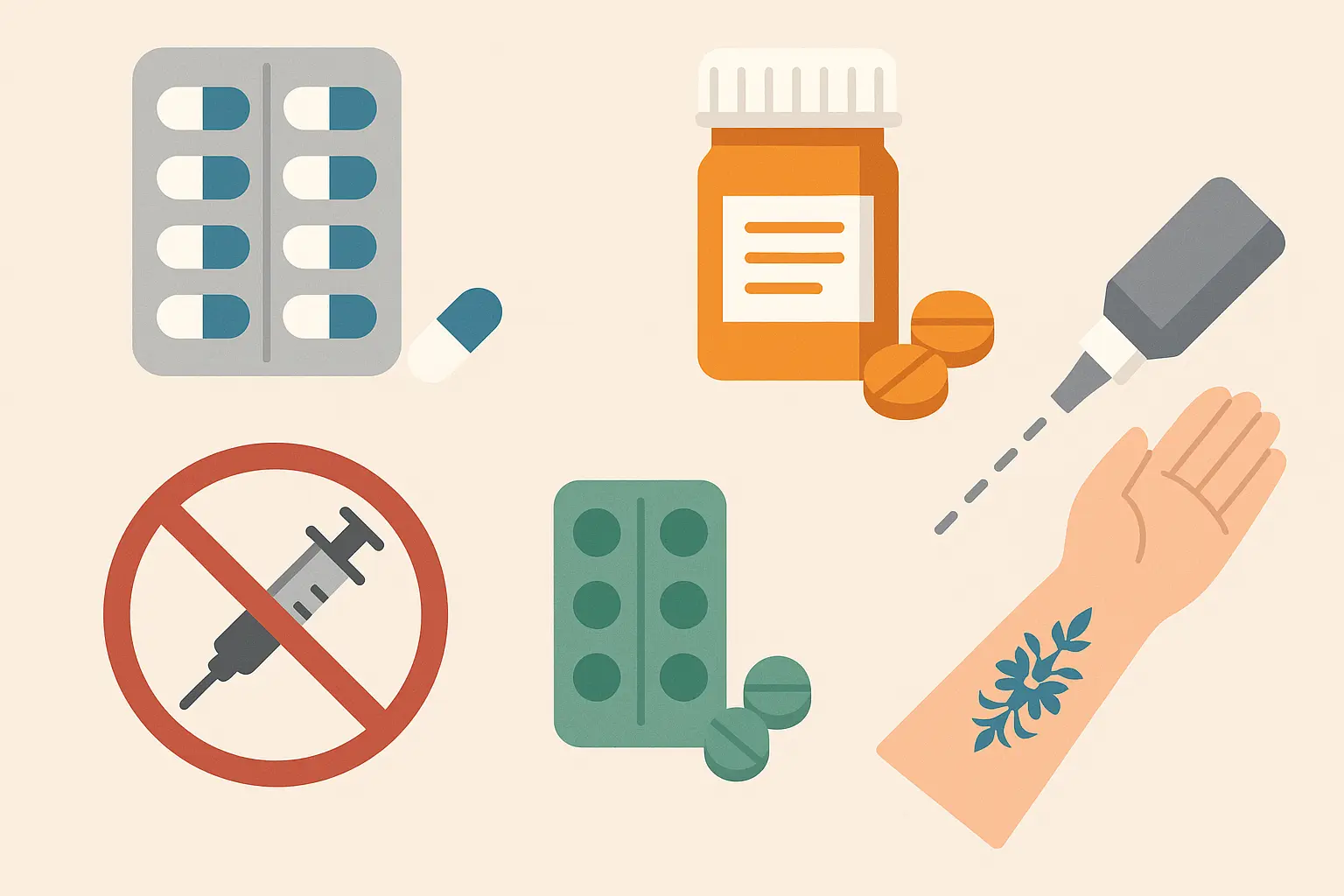 Common medications affecting tattoo removal