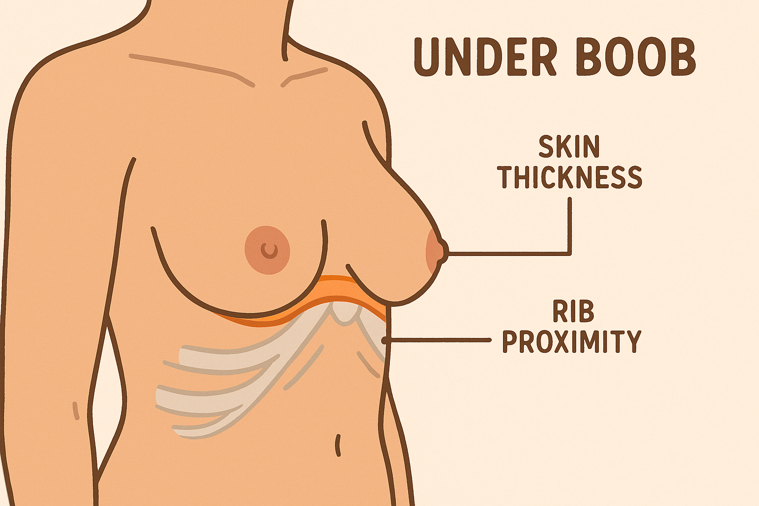 Under boob tattoo placement considerations