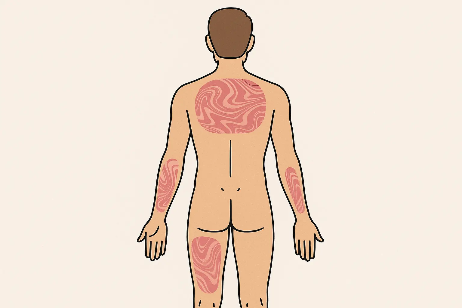 Suminagashi tattoo placement considerations on body