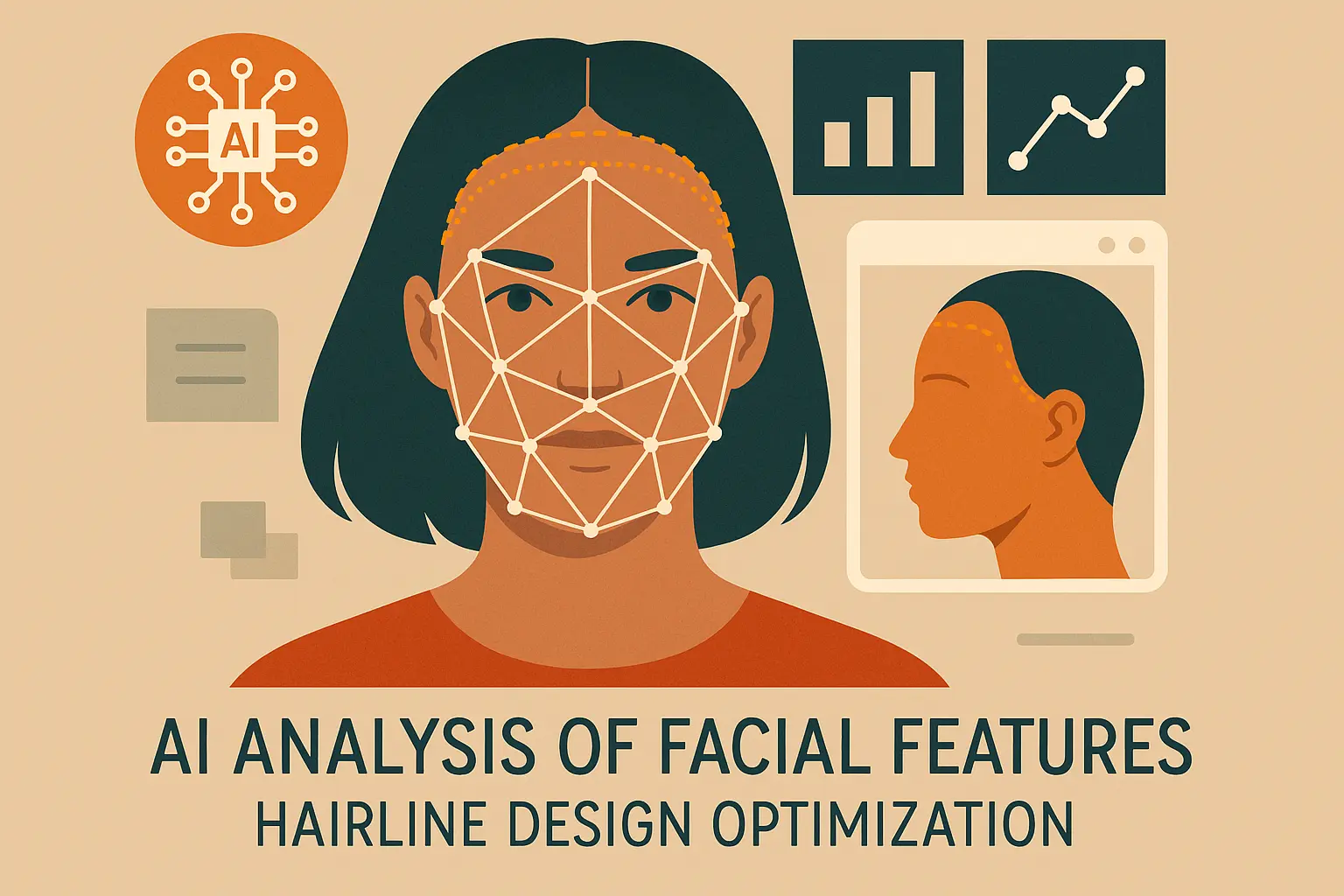 AI-assisted hairline design technology