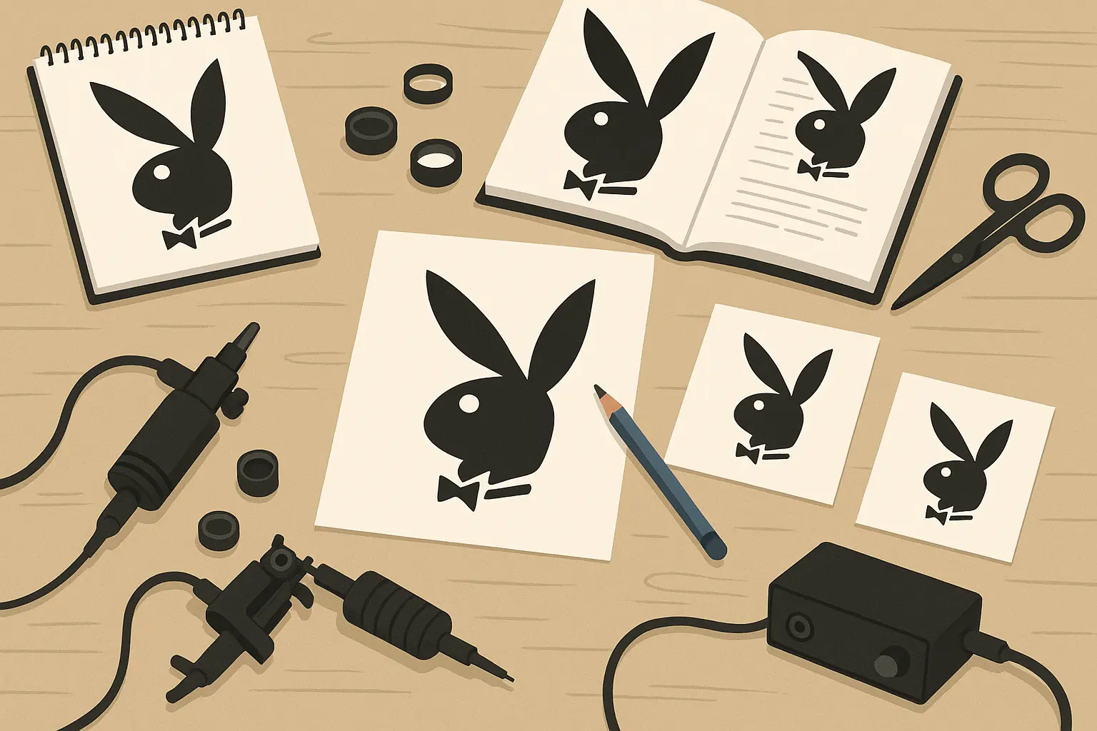 Performance evaluation of playboy bunny tattoo designs
