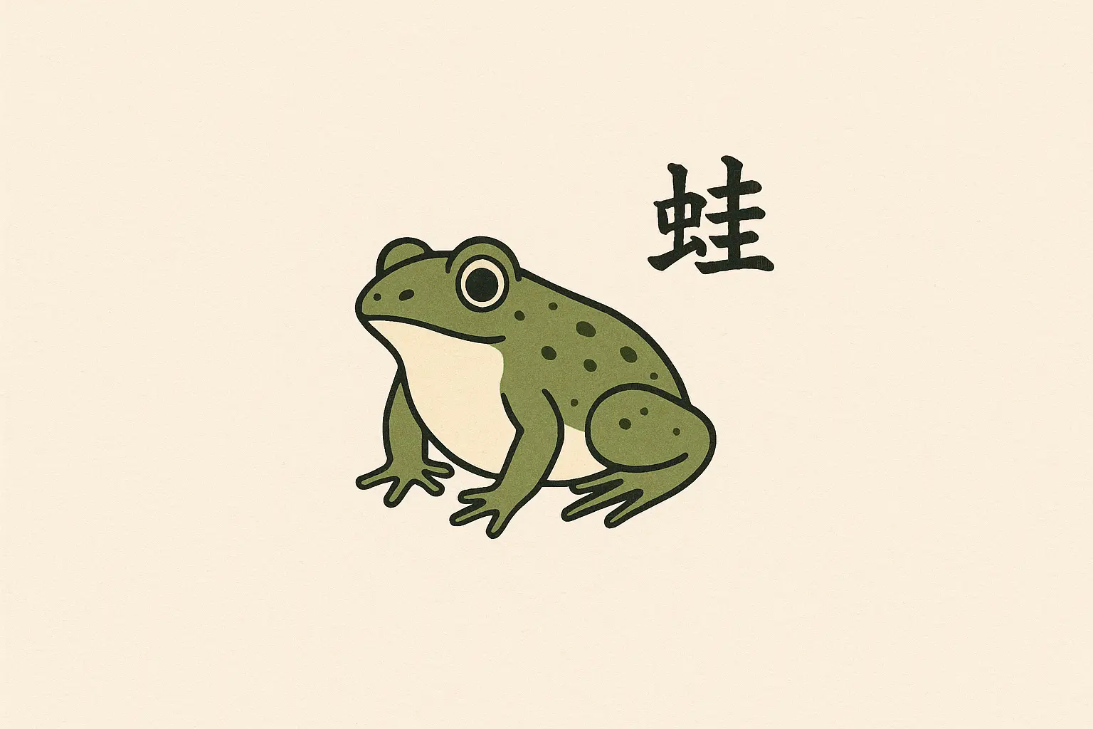 Small detailed Japanese frog tattoo designs