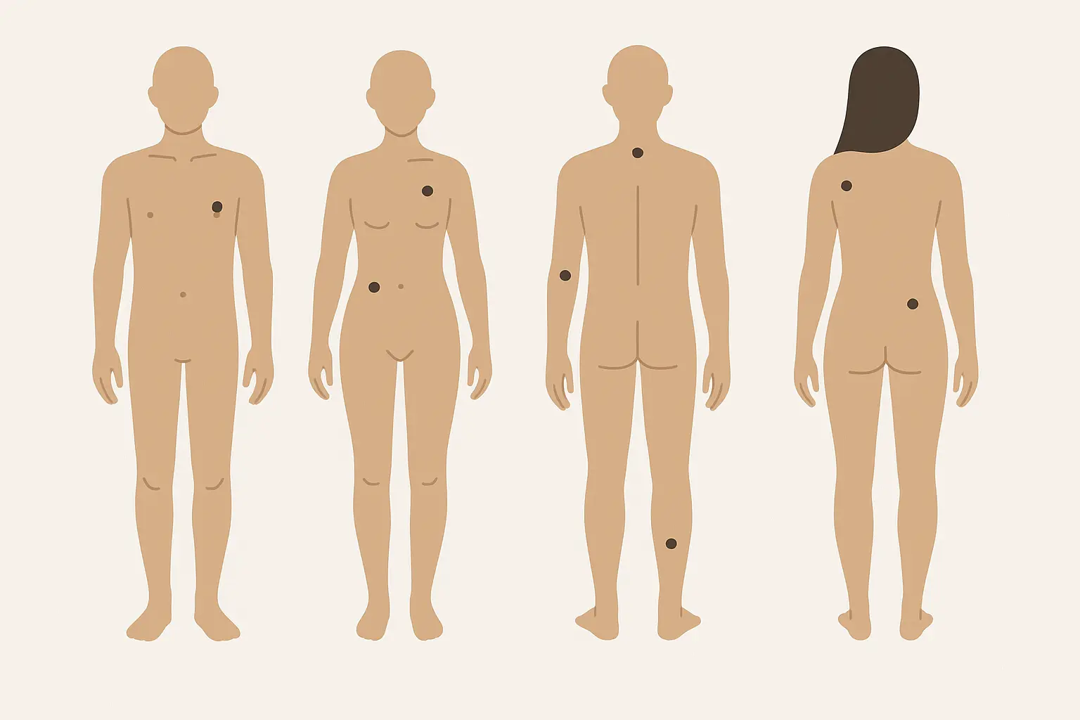 Jasmine flower tattoo placement examples