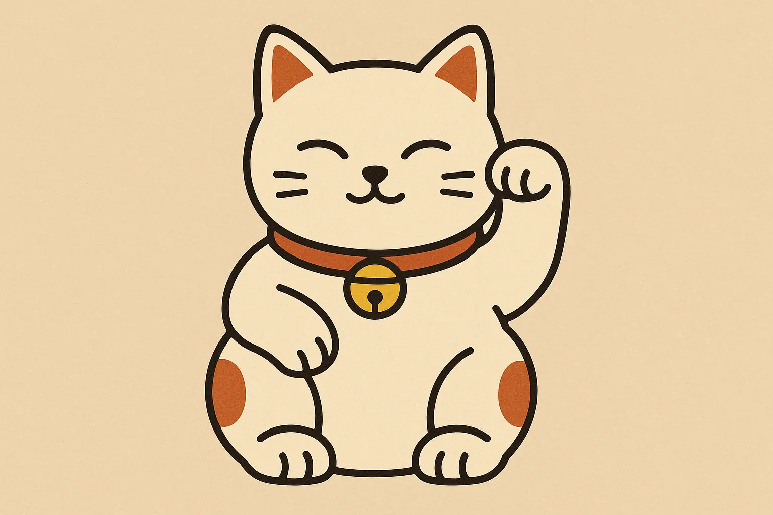 Traditional Japanese Maneki Neko tattoo designs