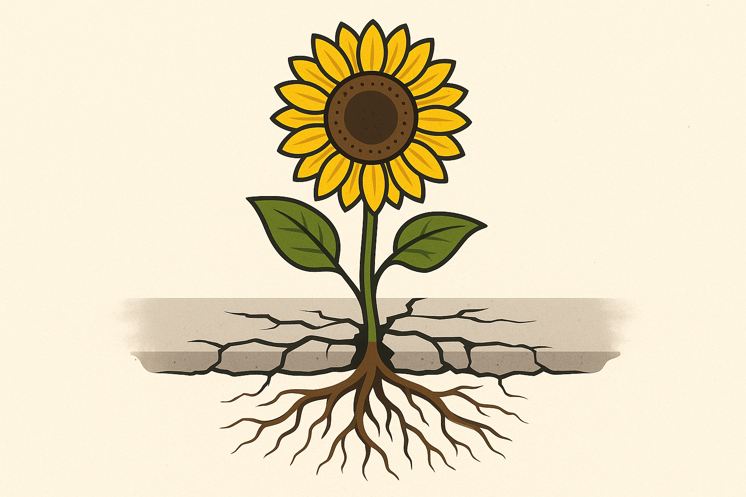 Trauma integration sunflower tattoo symbolism