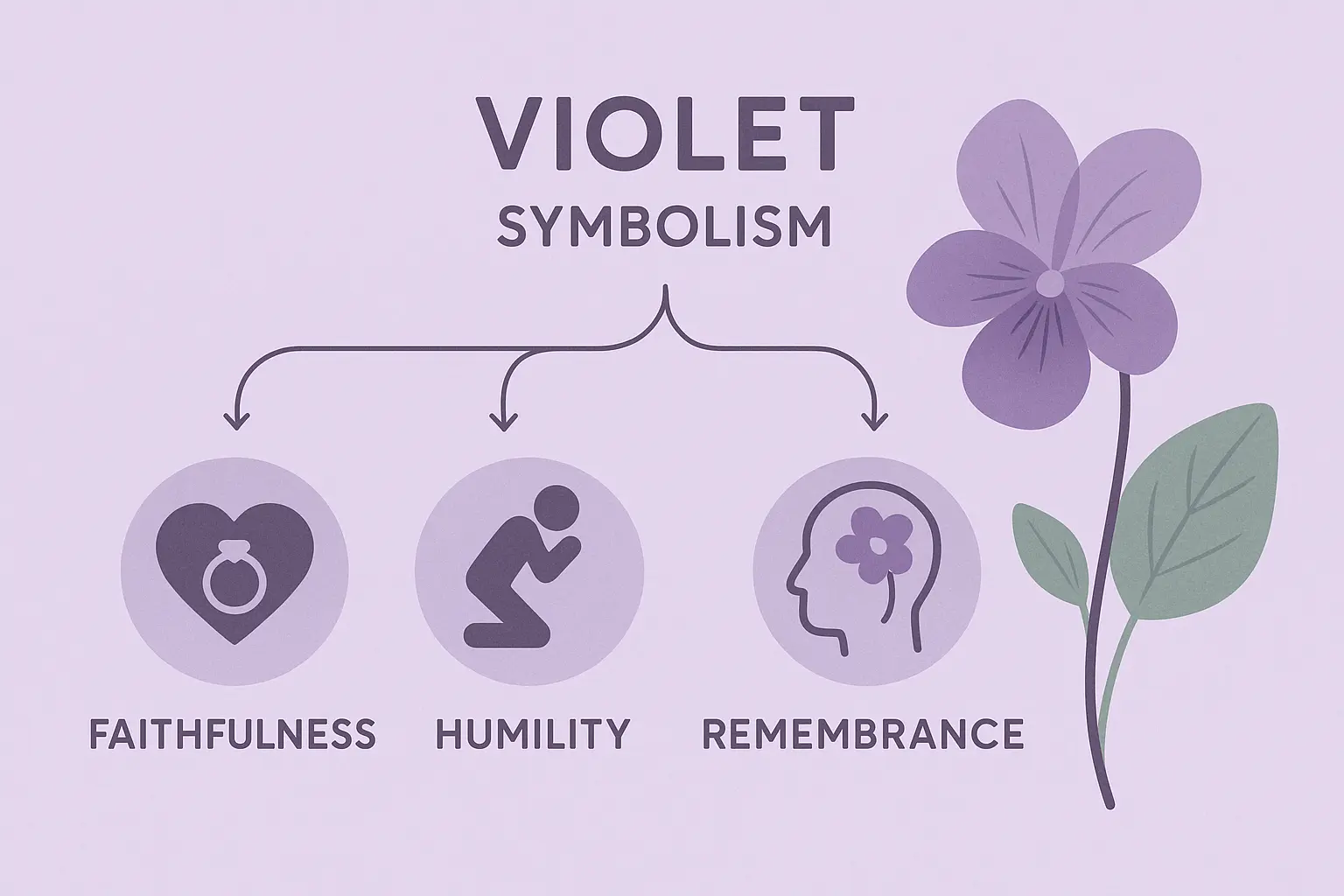 violet tattoo design considerations