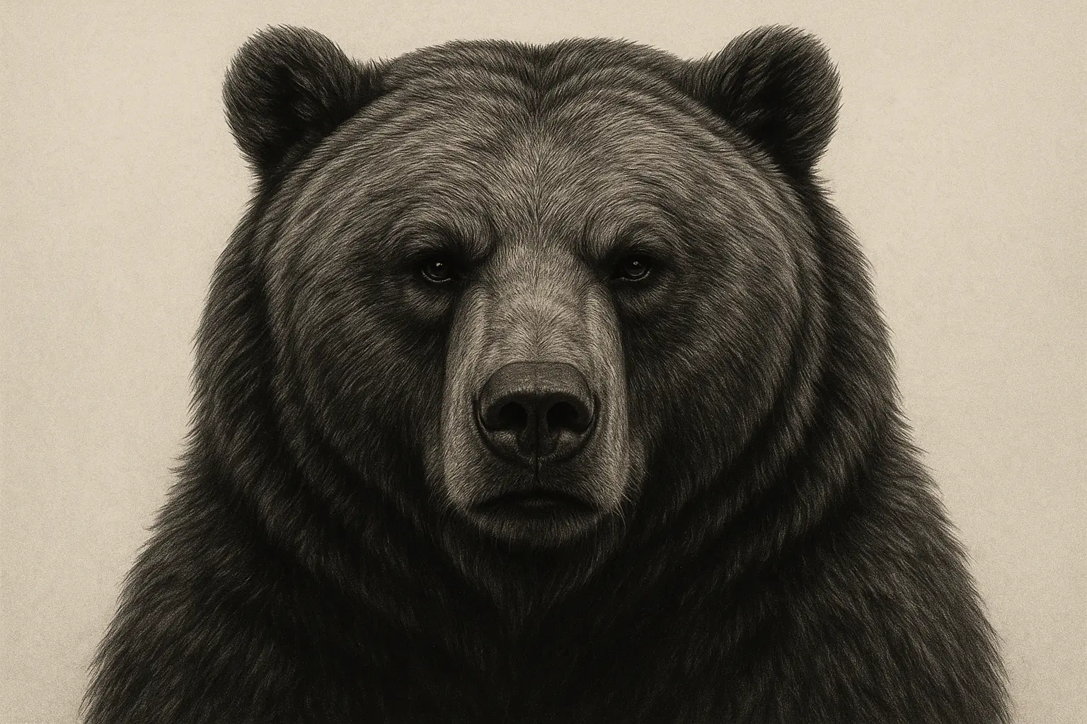Realistic grizzly bear tattoo designs
