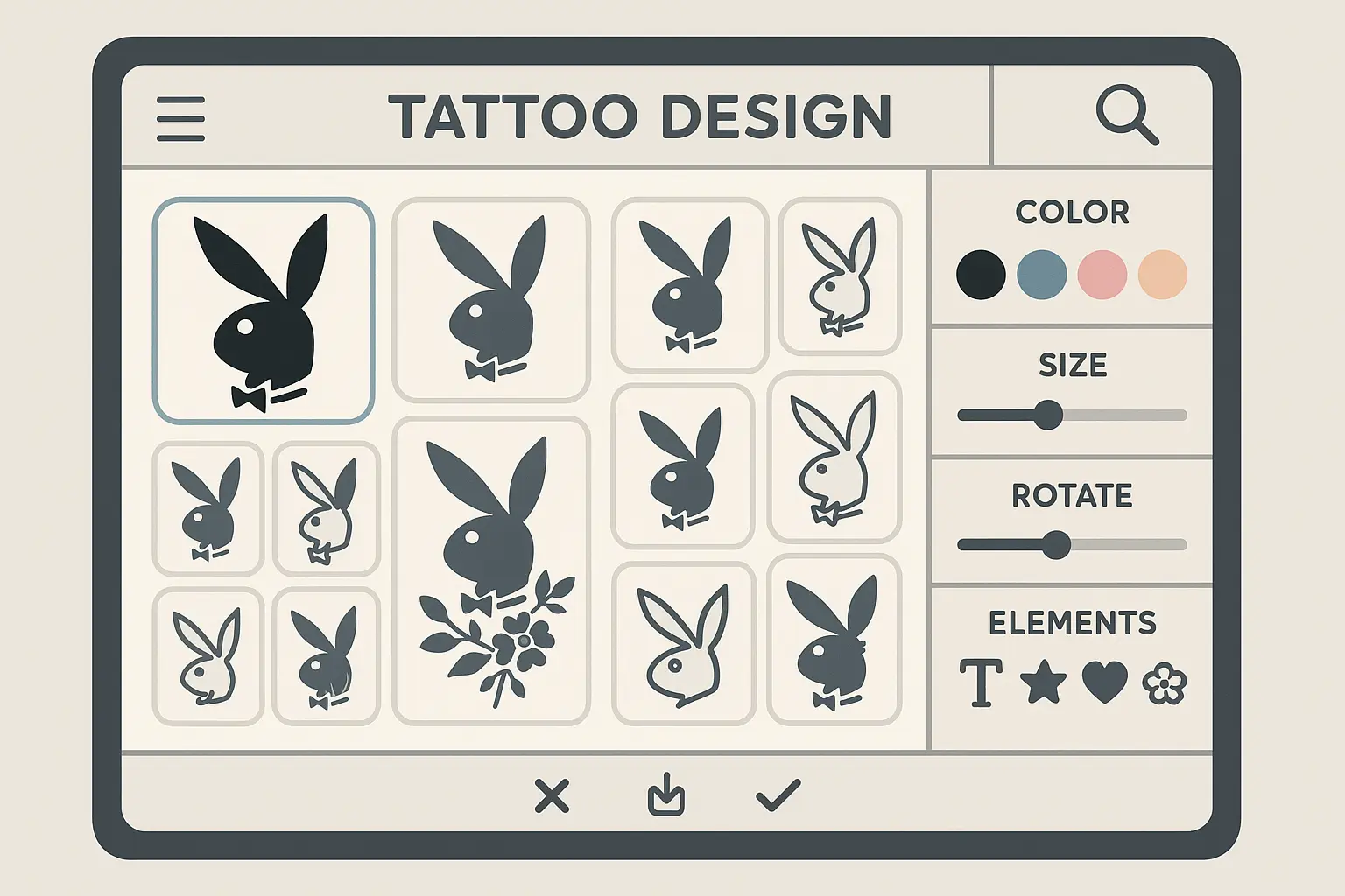 Final thoughts on playboy tattoo selection