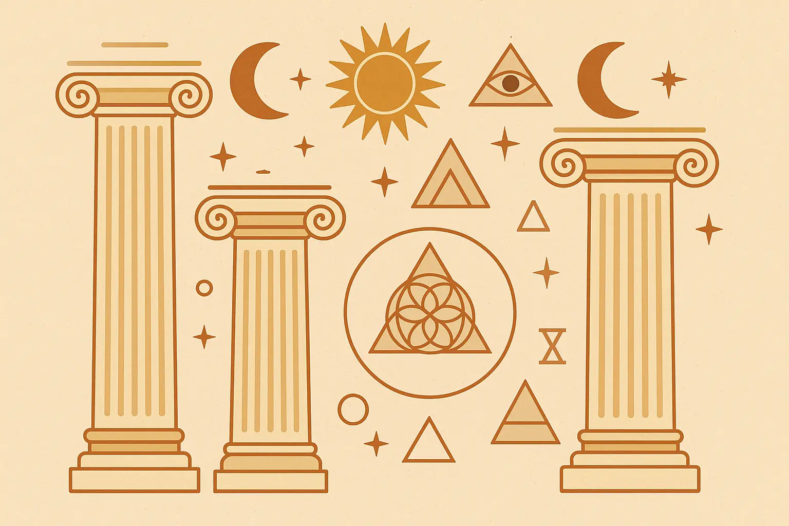 Ancient Greek religious symbols and cultural sensitivity