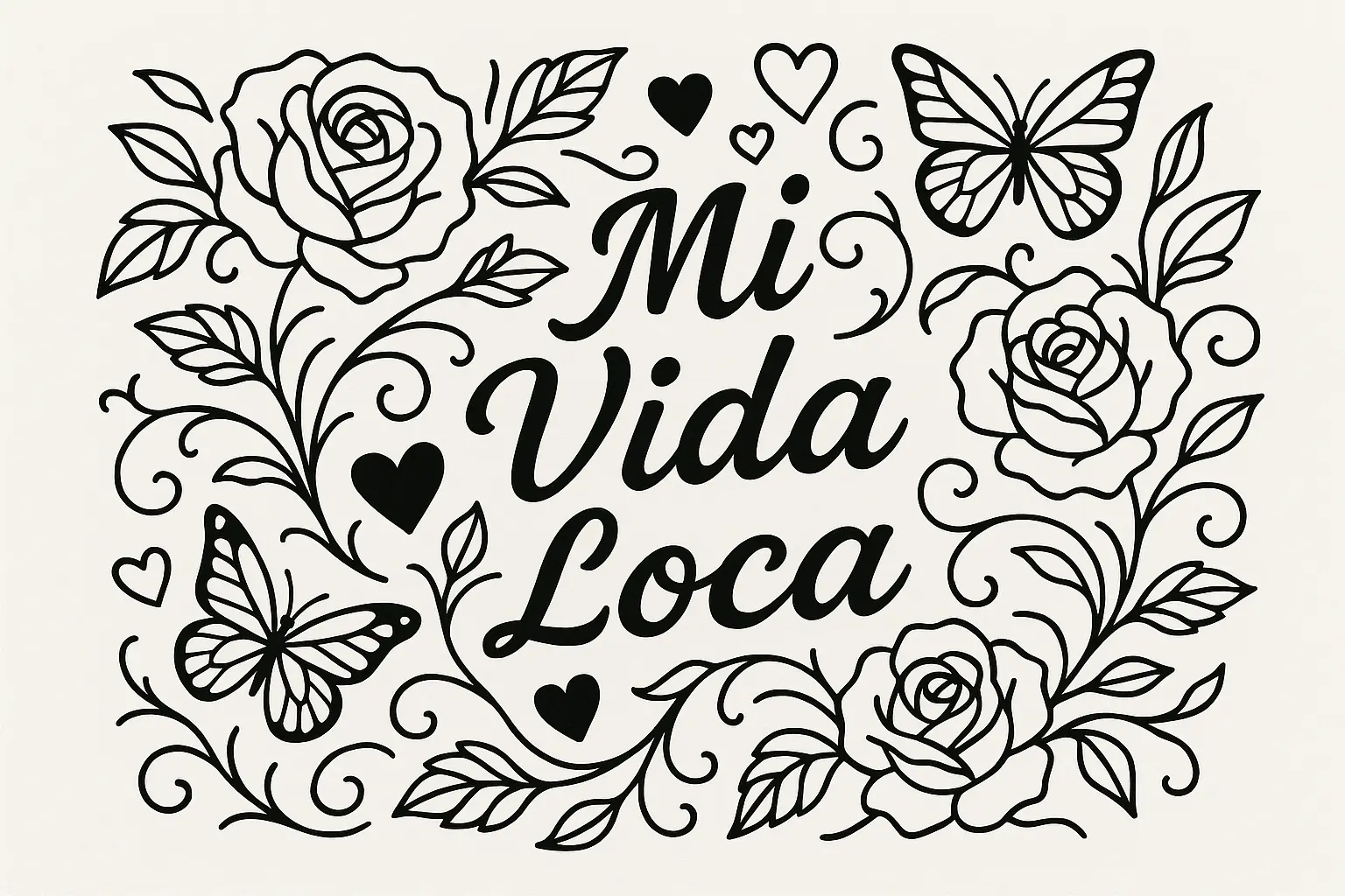 Three dots integration with mi vida loca tattoo variations