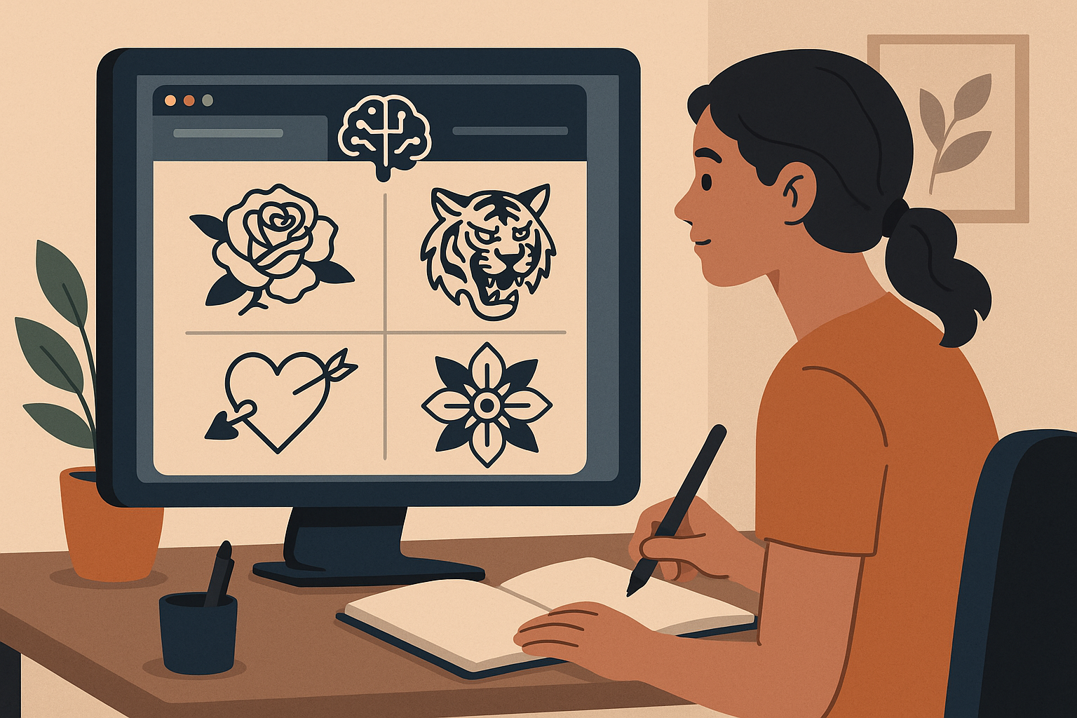 AI tools in tattoo apprentice preparation