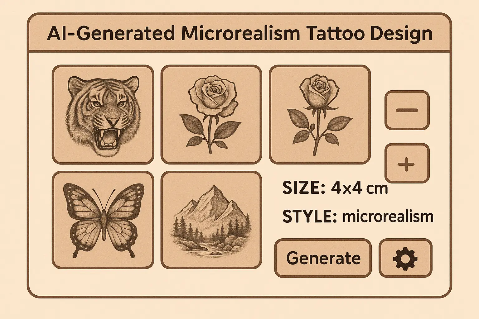 Perfect microrealism tattoo design examples