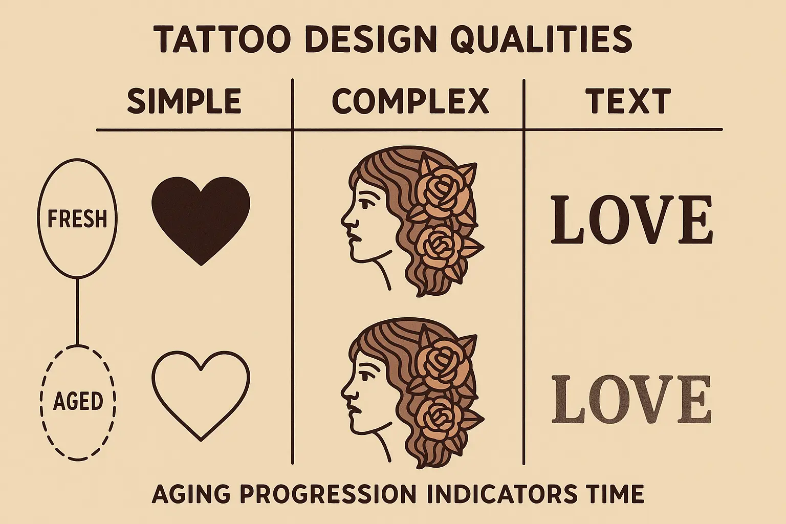 Depression tattoo lifestyle matching guide
