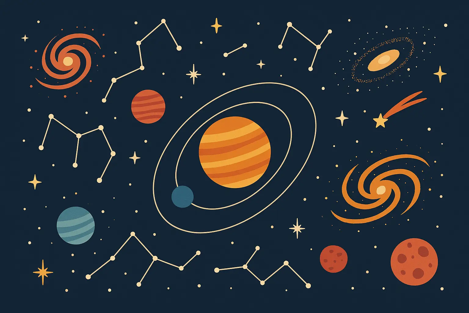 Astronomical and space science tattoo designs