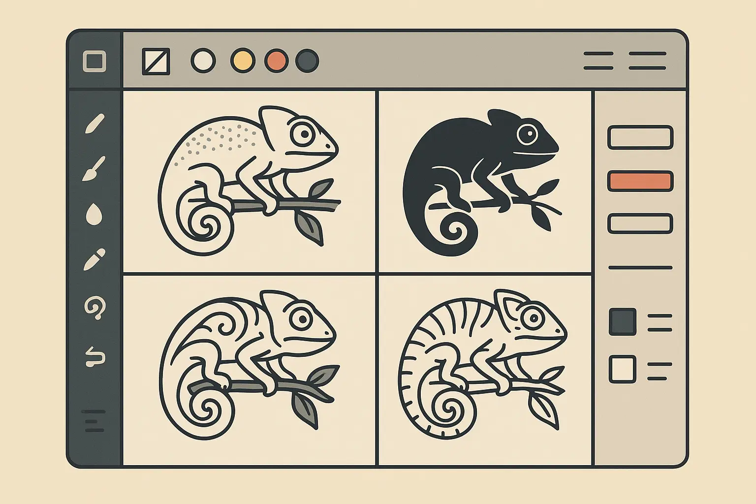 AI tattoo design generation process