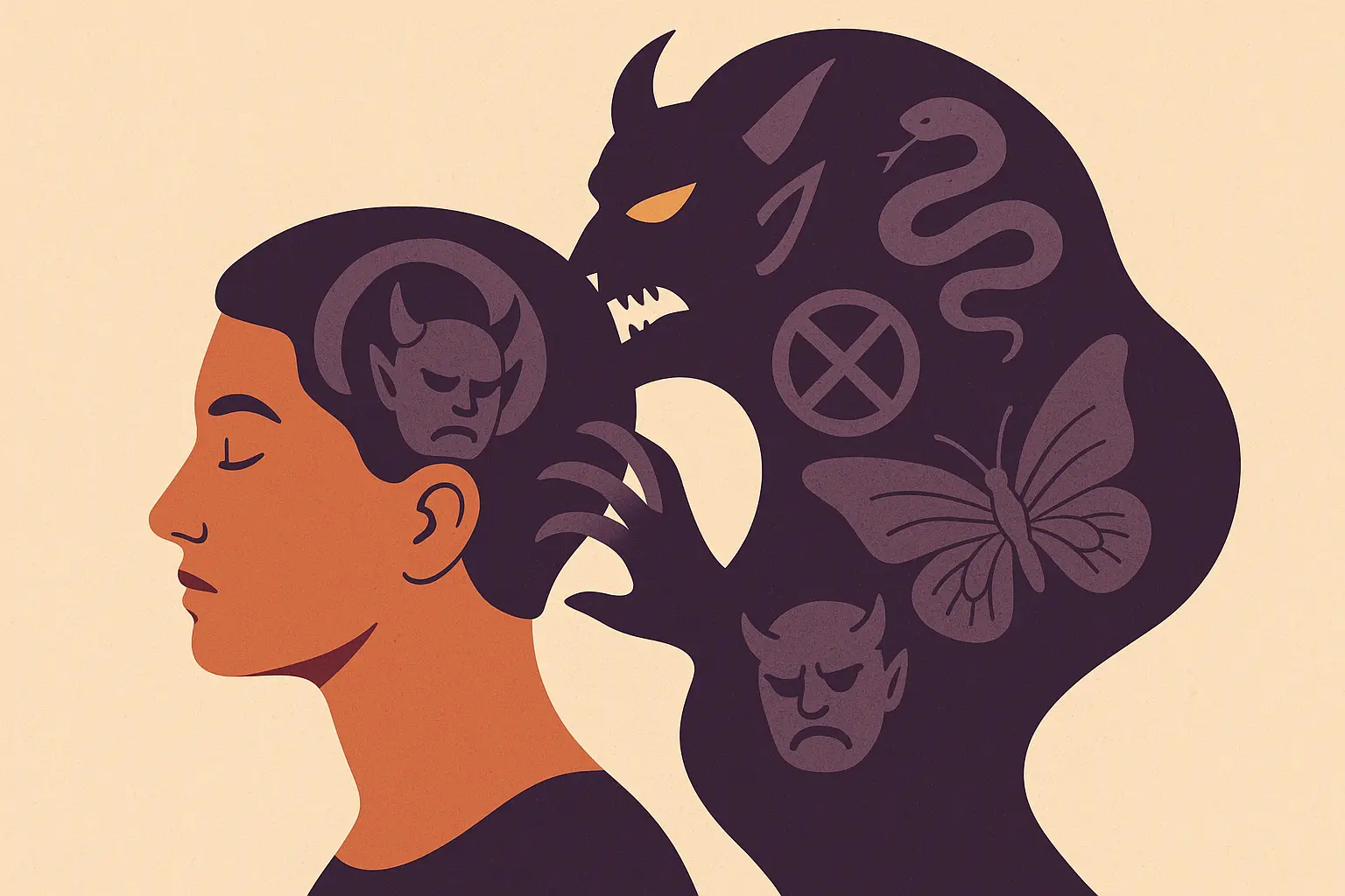 Psychological aspects of oni tattoos