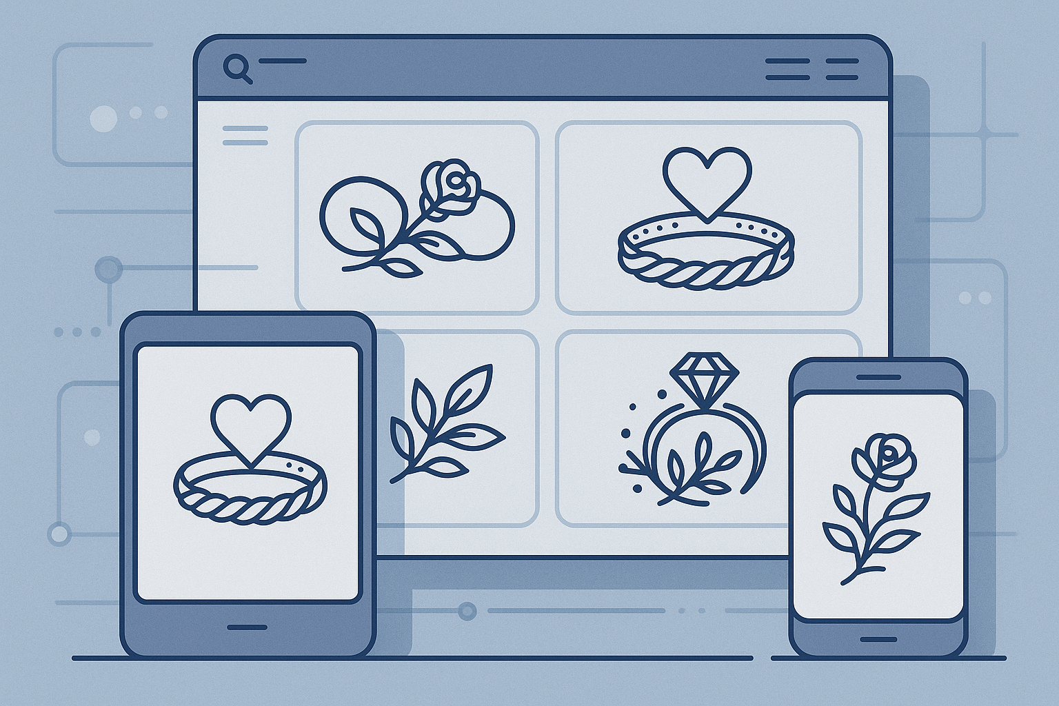 Tattoo Generator IQ wedding ring tattoo design platform