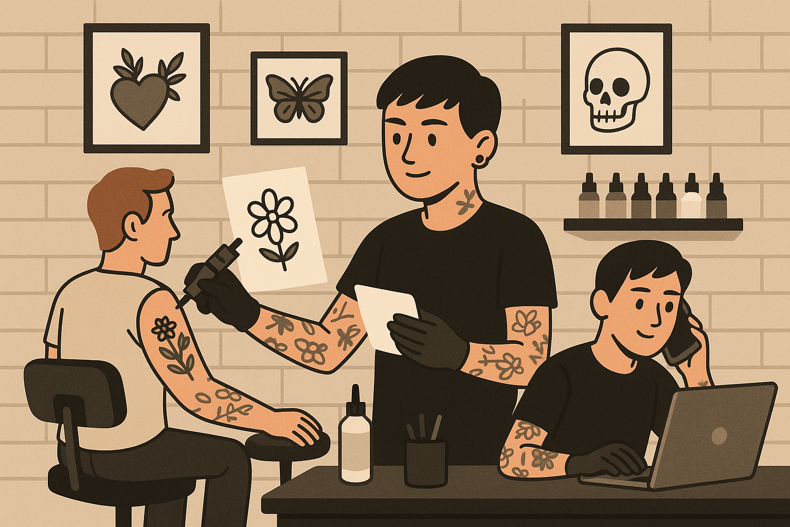 Modern tattoo apprenticeship success metrics