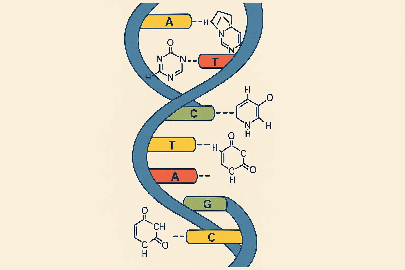 Scientific DNA tattoo designs