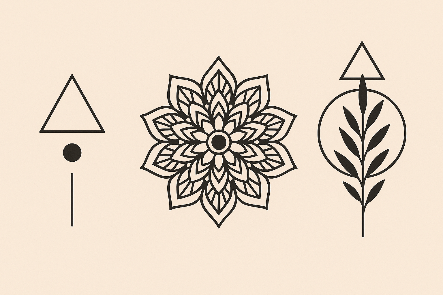 Design analysis of geometric tattoo patterns