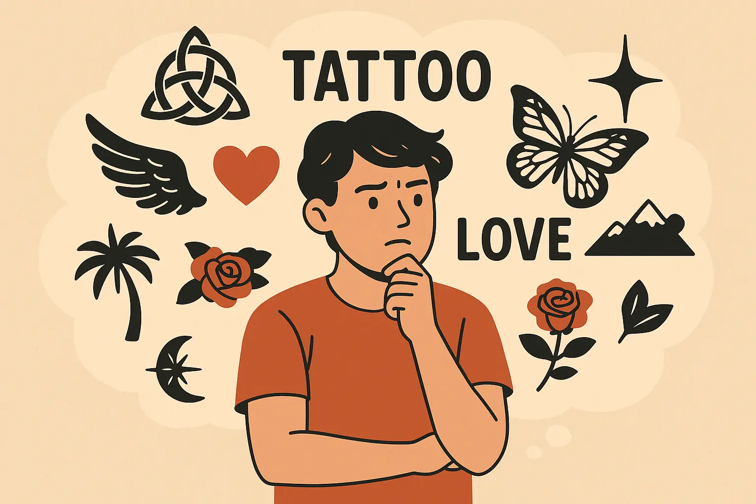 Collection of well-aged tattoos showing various design styles maintaining clarity over time