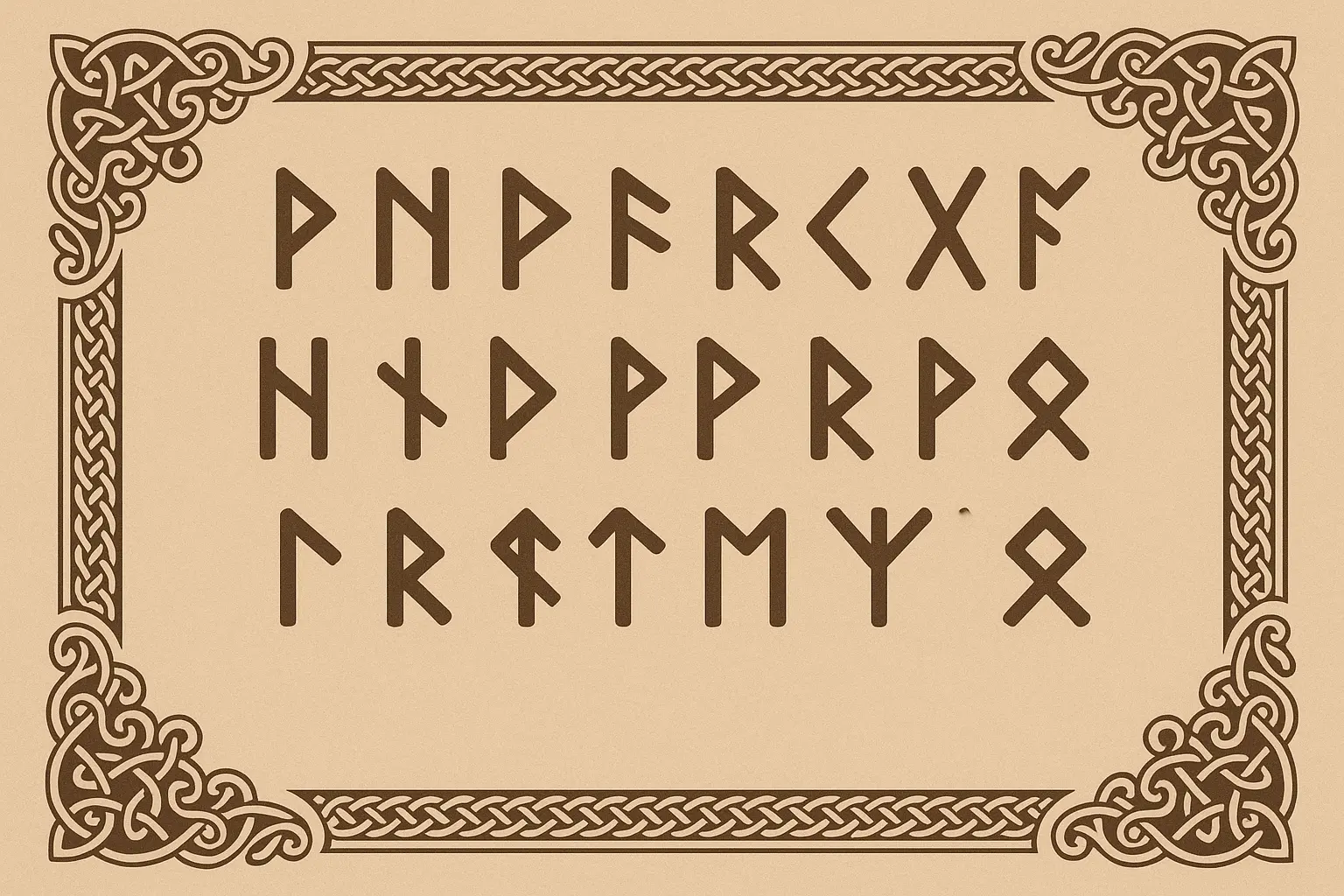 Norse prayer blessing text tattoo design