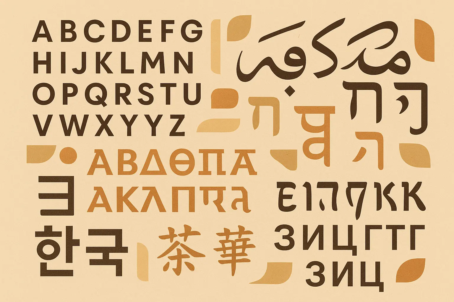 Multilingual translation represents universal understanding across cultures