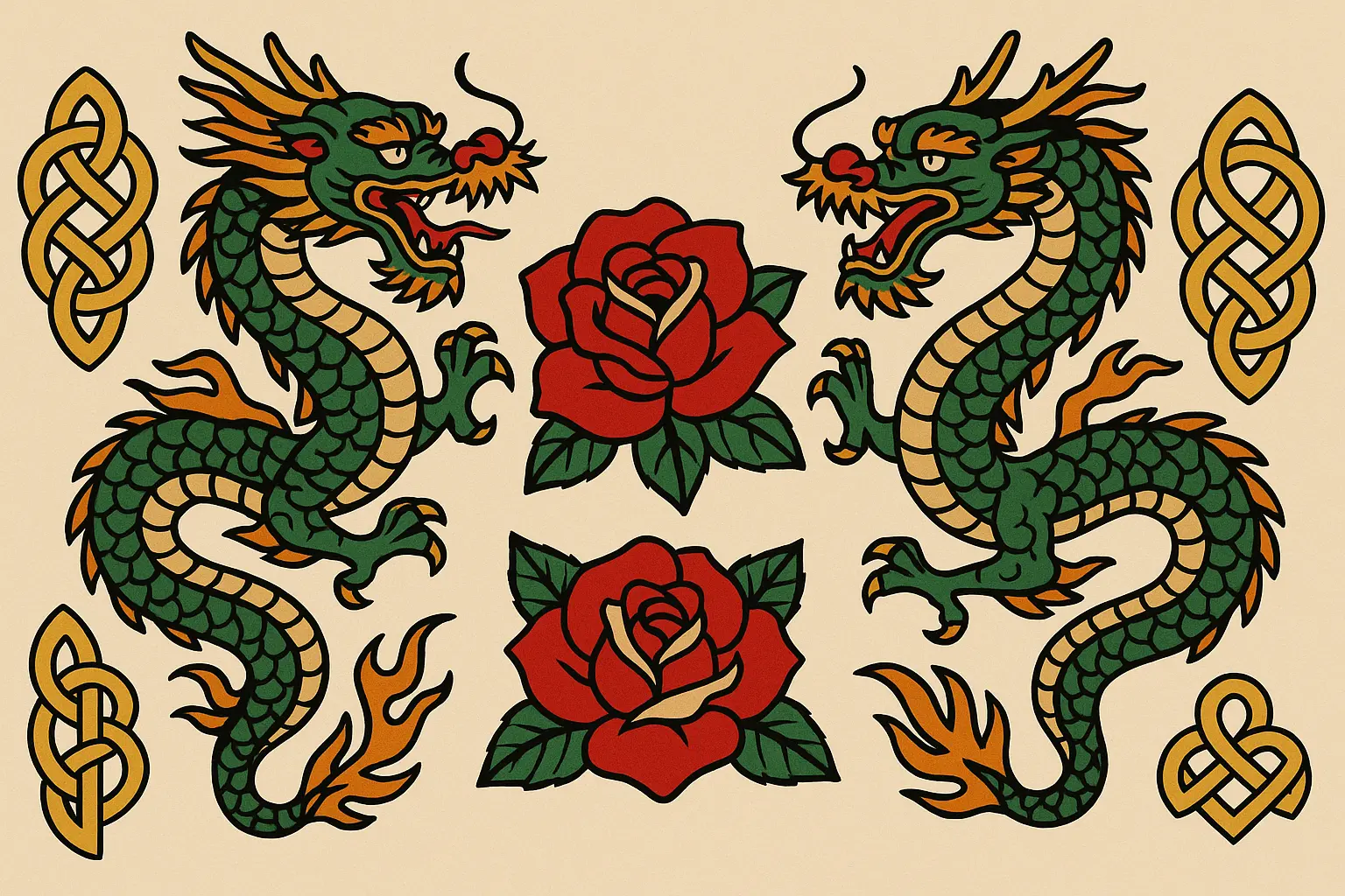 Cultural traditional tattoo styles Japanese American heritage