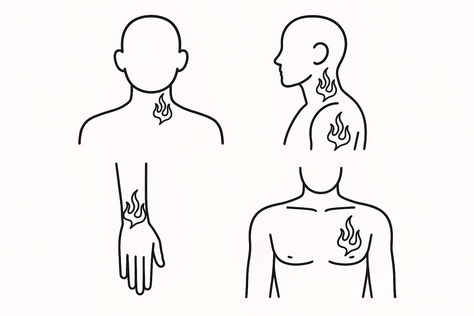 Curse mark tattoo placement considerations