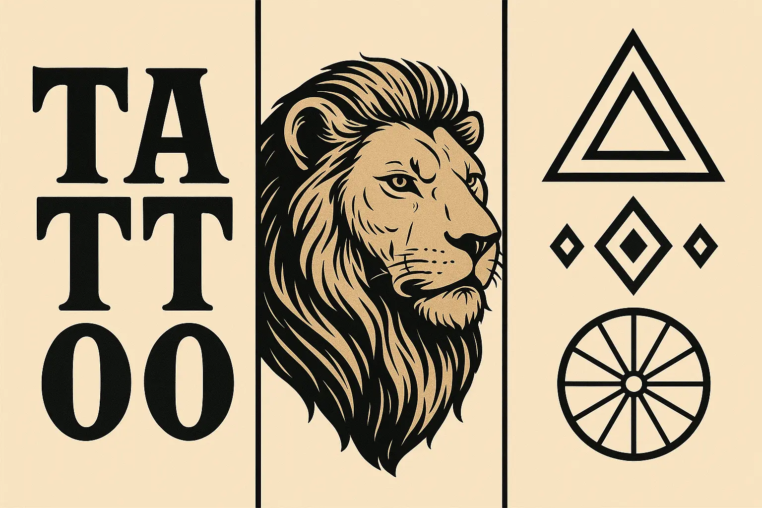 Design analysis comparison of different strength tattoo styles