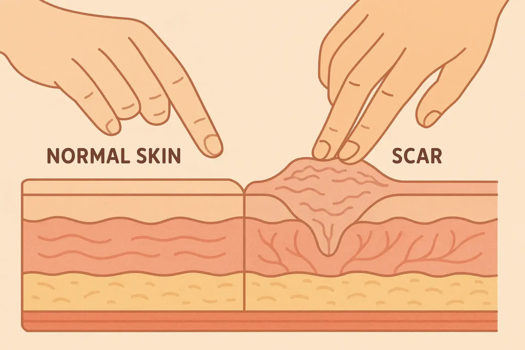 can you tattoo over scars