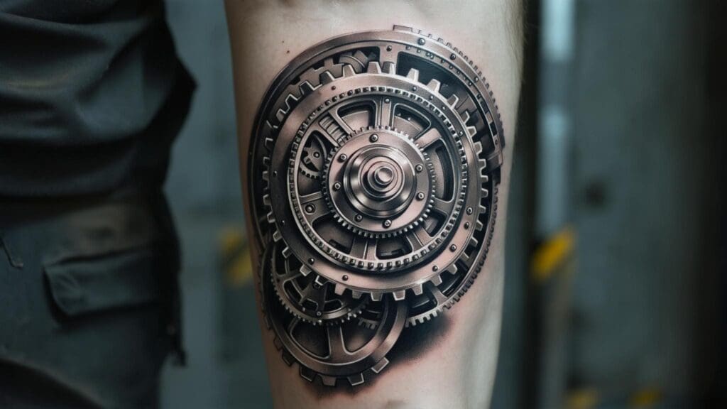 chrome tattoo