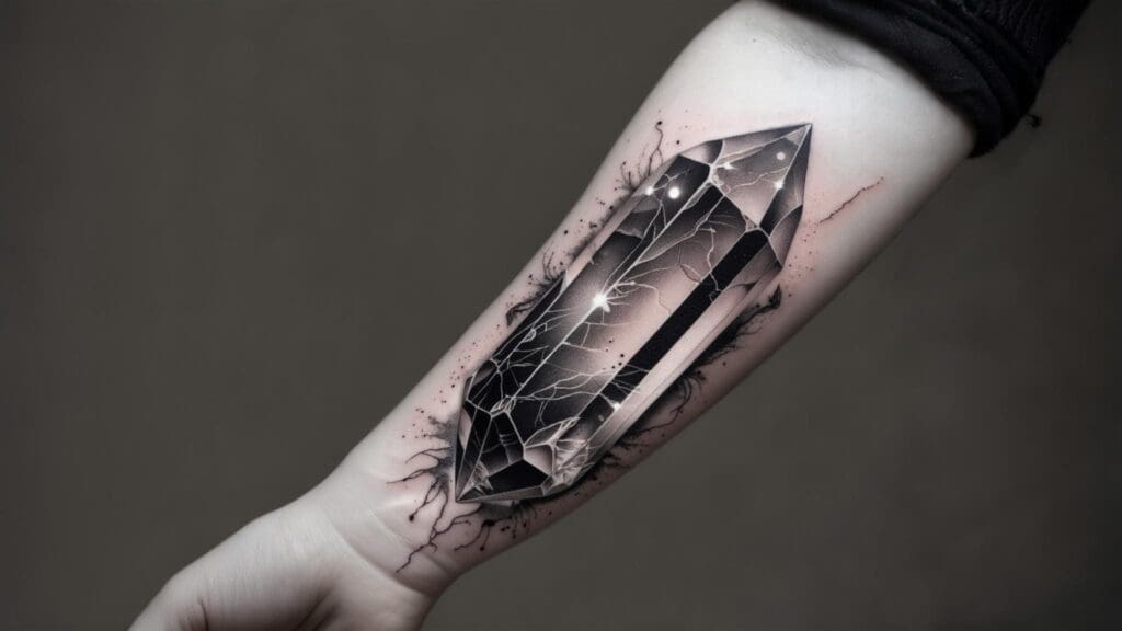crystal tattoo