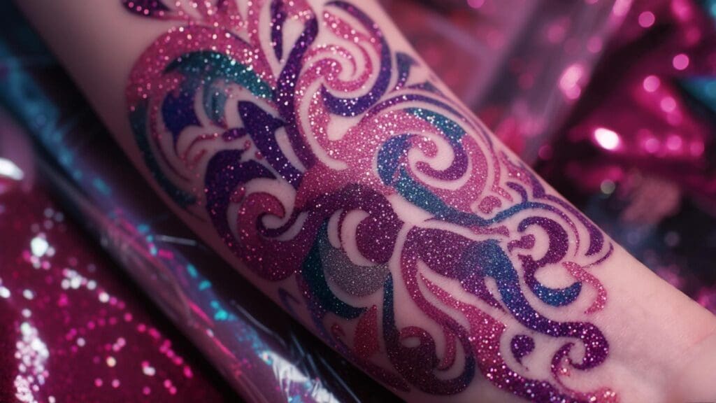 glitter tattoo kit
