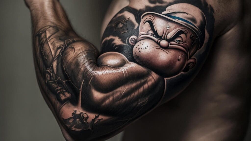 popeye tattoo